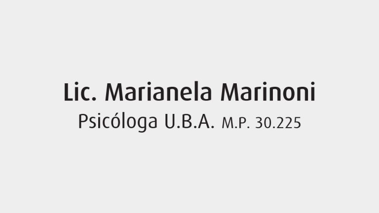 Marinoni Mariela